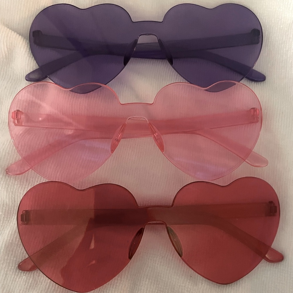 Heart glasses